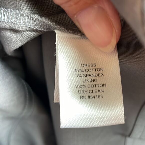 Jessica Simpson Grey Dress, Stretchy, 8 - Picture 8 of 8
